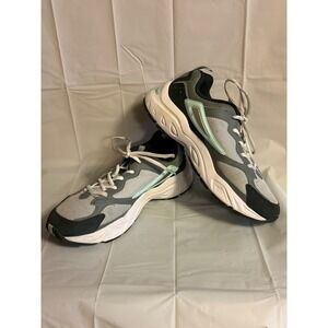 Fila Women's Running Shoes Sneakers‎ Gray Aqua Size 11
